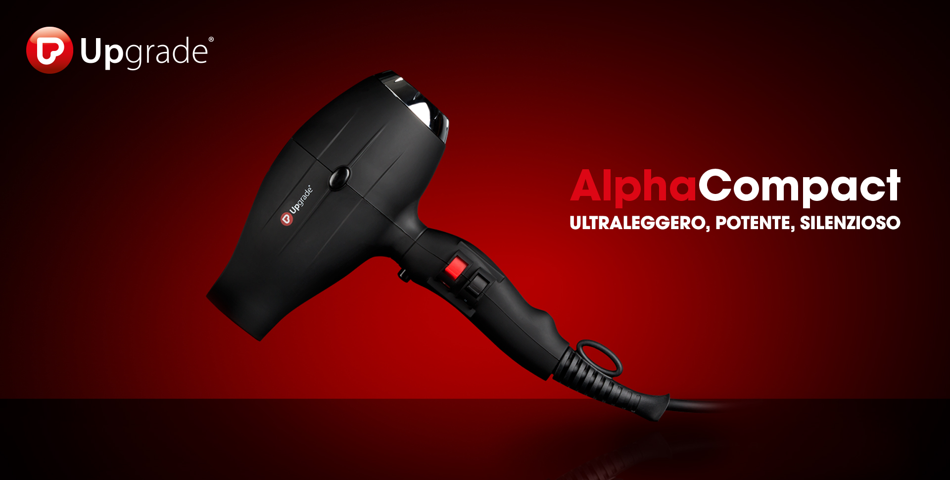 ALPHA COMPACT, TUTTA LA TECNOLOGIA DI UPGRADE CONCENTRATA IN UN ASCIUGACAPELLI